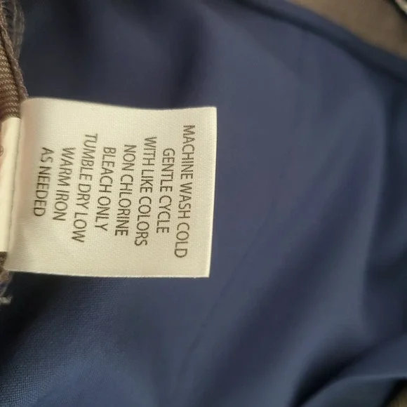 Johnnie-O Steel Gray Performance Woven Shorts Stretch Golf Casual Men's Size 34 - Picture 14 of 15